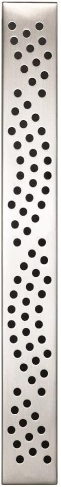 iD3 Samurai Magnetic Wall Mount Knife Holder Size 40X4.7X1.5cm in Black by Baccarat