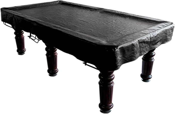 Formula Sports 8ft Black Heavy Duty Pool / Snooker Table Cover