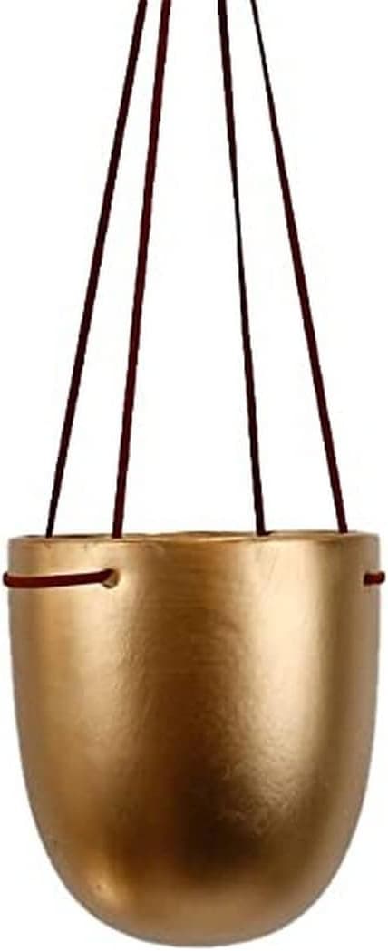 Sill and Sage Gold Hanging Pot