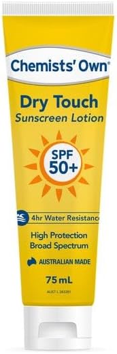 Chemists' Own Sunscreen Dry Touch Sun Lotion SPF50+ 75ml