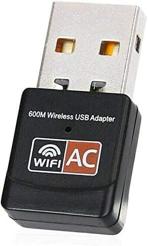 Wifi Wireless Dongle Dual Band 600Mbps AC600 LAN Network Adapter 2.4GHz 5GHz