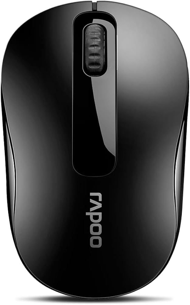 Rapoo M10 Plus 2.4GHz Wireless Optical Mouse Black – 1000DPI
