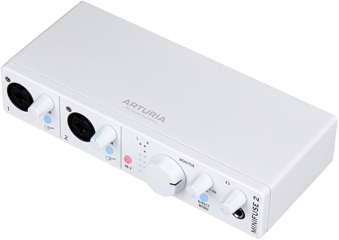 Arturia MiniFuse 2 USB Audio Interface White