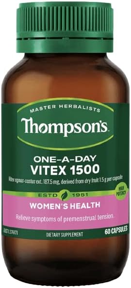 Thompson's One-A-Day Vitex 1500mg 60 Capsules