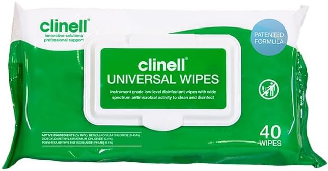 Clinell Universal Sanitising Wipes - 200 Pack