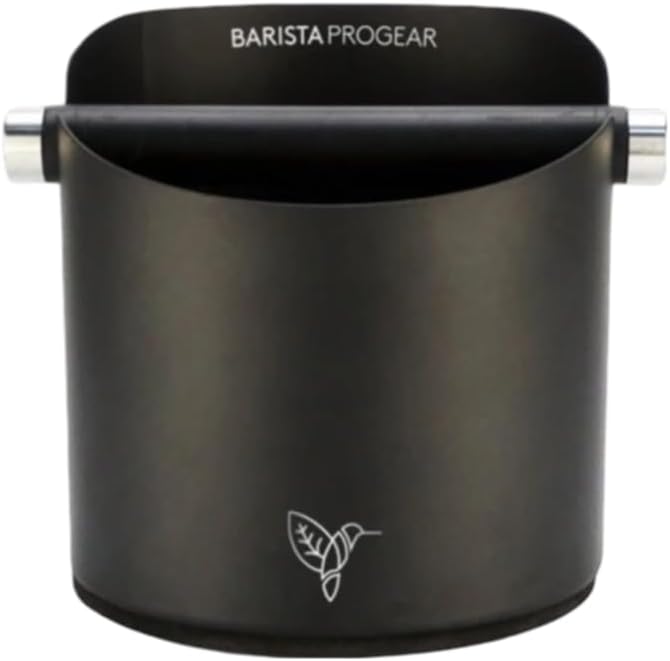 Barista Progear Black Miner Home Knock Bin - AfterPay & zipPay Available