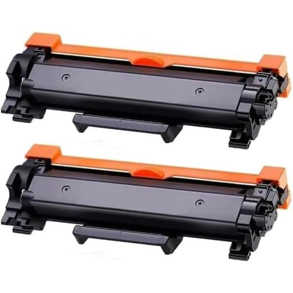 Compatible Premium 2 x TN2450 Black Toner Cartridge - For Use in Brother Printers