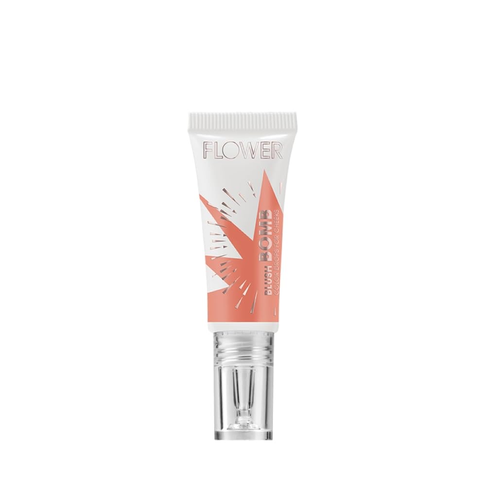 Flower Blush Bomb Color Drops for Cheeks Nectar