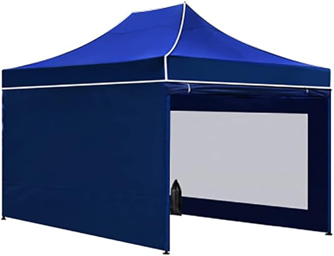 Instahut Gazebo Pop Up Marquee 3x4.5 Folding Wedding Tent Gazebos Shade Blue