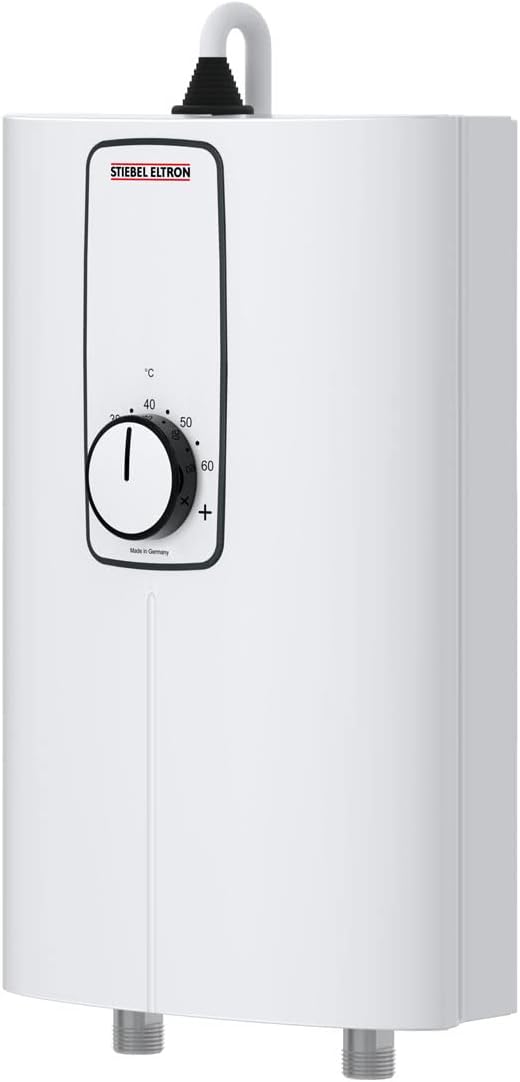 Stiebel Eltron Electronically Controlled Compact Instantaneous Water Heater, White, 232792 11W, 400V