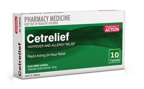 Cetrelief 10mg Tab x 70