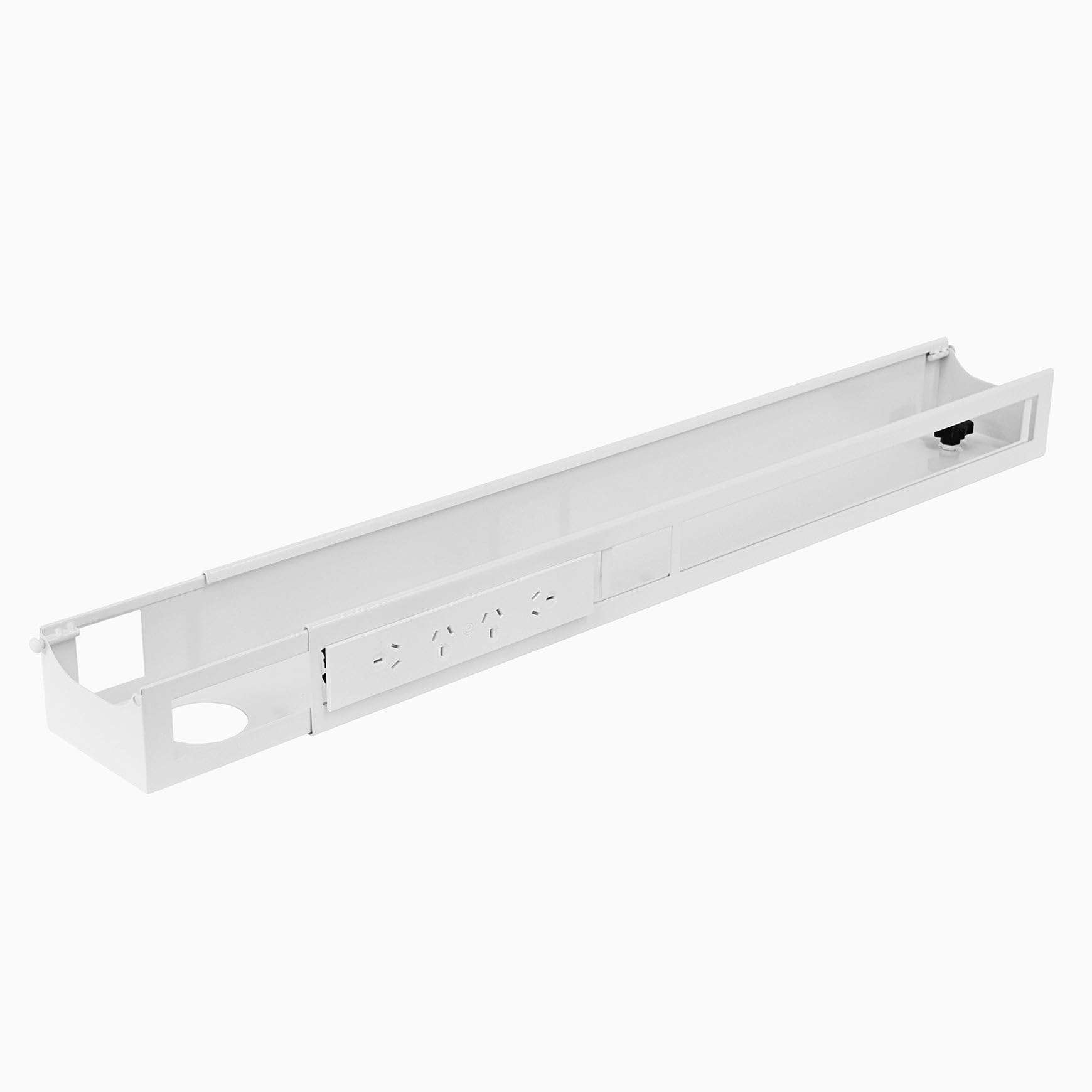 Desky Integrated Cable & Power Channel