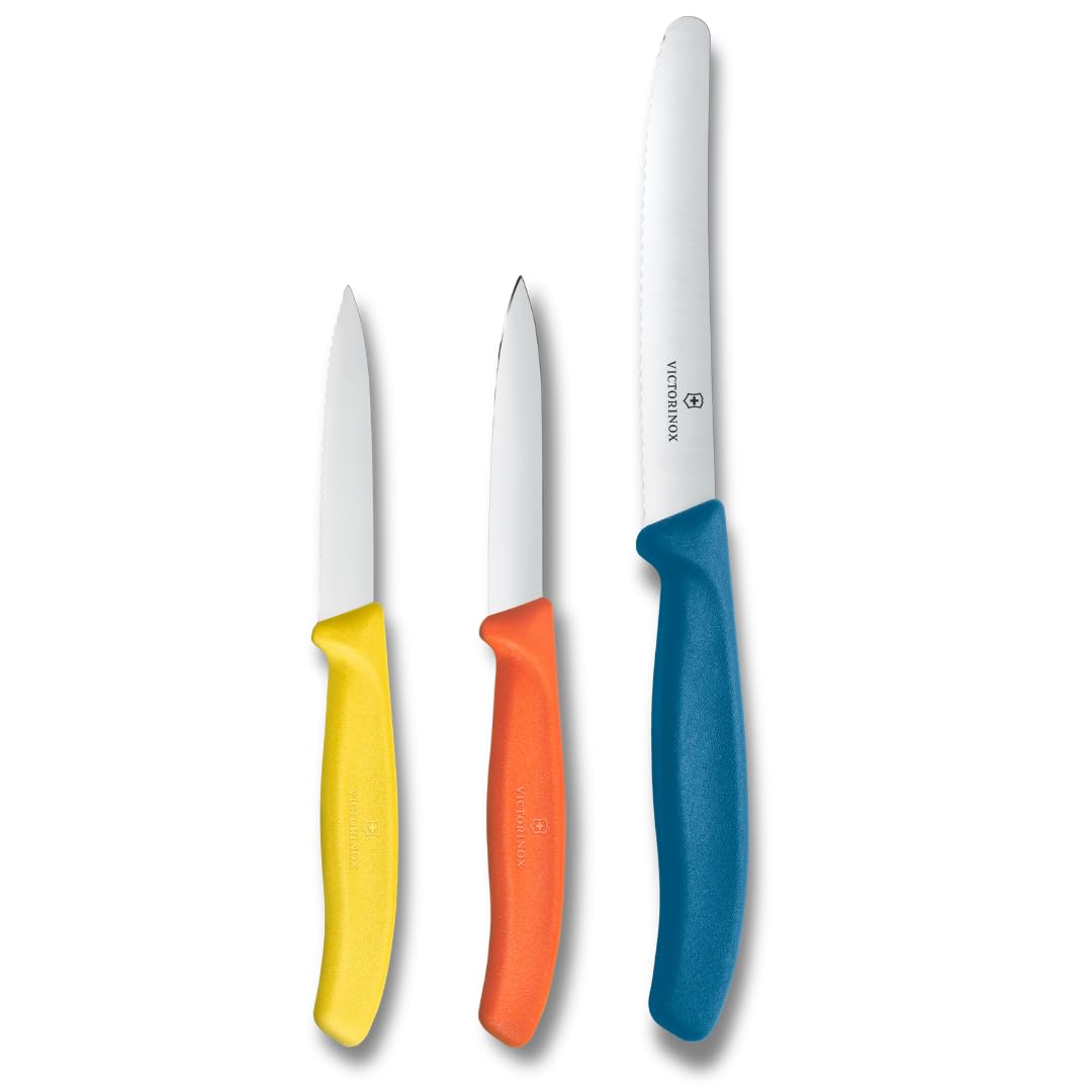 Victorinox Paring Classic Knife Set, 3 Piece (Red)