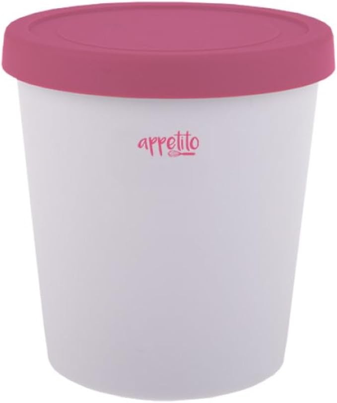 Appetito Ice Cream Round Tub 1L Pink