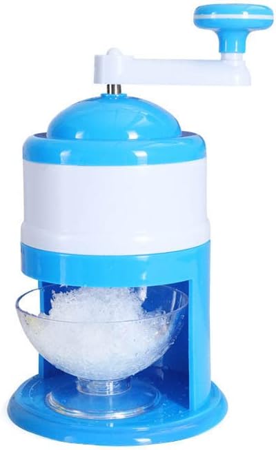 Manual Ice Shaver Crusher Shredding Snow Cone Maker