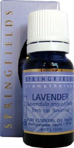 Springfields Essential Oil Lavender Organic 11ml