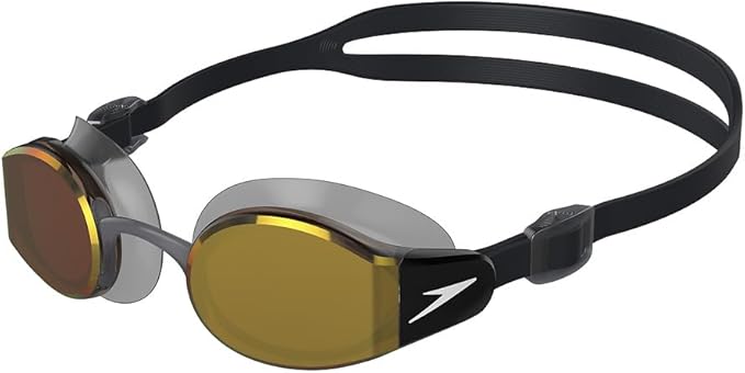Speedo Mariner Pro Mirror Swimming Goggles Black