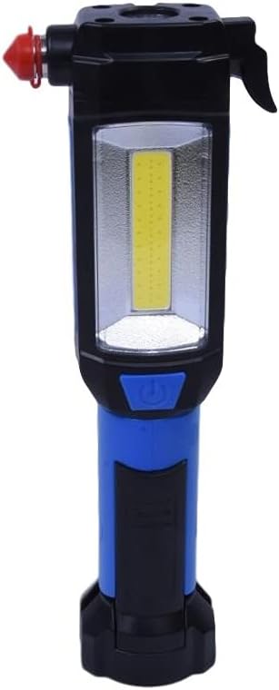 Brillar Emergency Torch, Seatbelt Cutter, Window Breaker - Blue