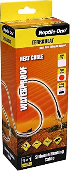 Reptile One Terraheat Heat Cord Cable 25W 4.5m
