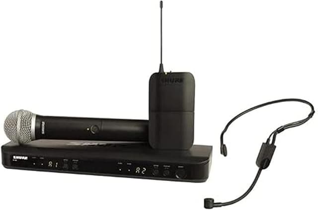 Shure BLX PG58 / PGA31 Dual Wireless Mic System M17