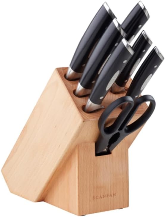 Scanpan Classic 8 Piece Knife Block Set