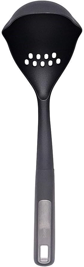 Easy Grips Draining Ladle Black