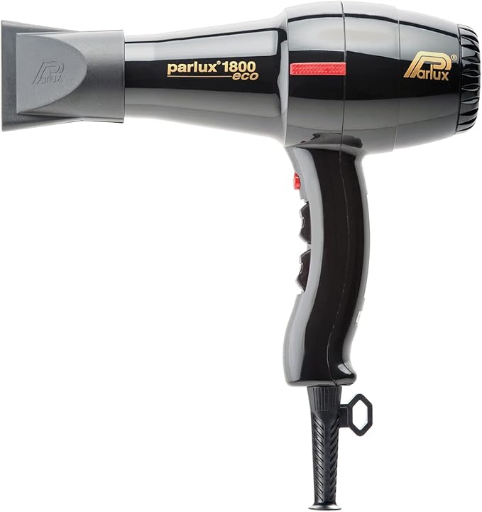 Parlux 1800 Eco Hair Dryer Black