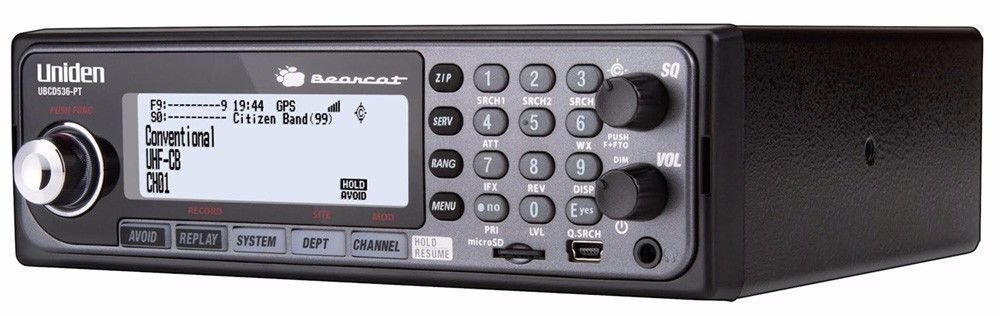Uniden - UBCD536PT Bearcat Trunk Tracker V Desktop Digital Scanner