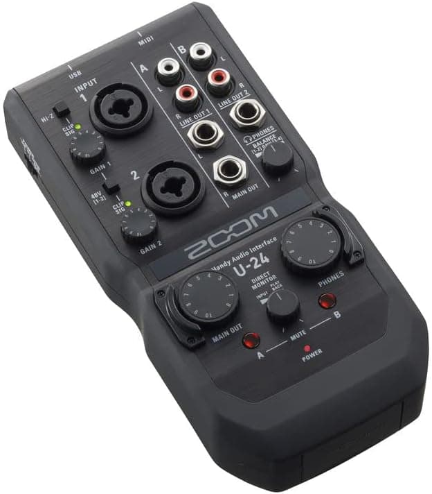 Zoom U-24 Handy USB Audio Interface