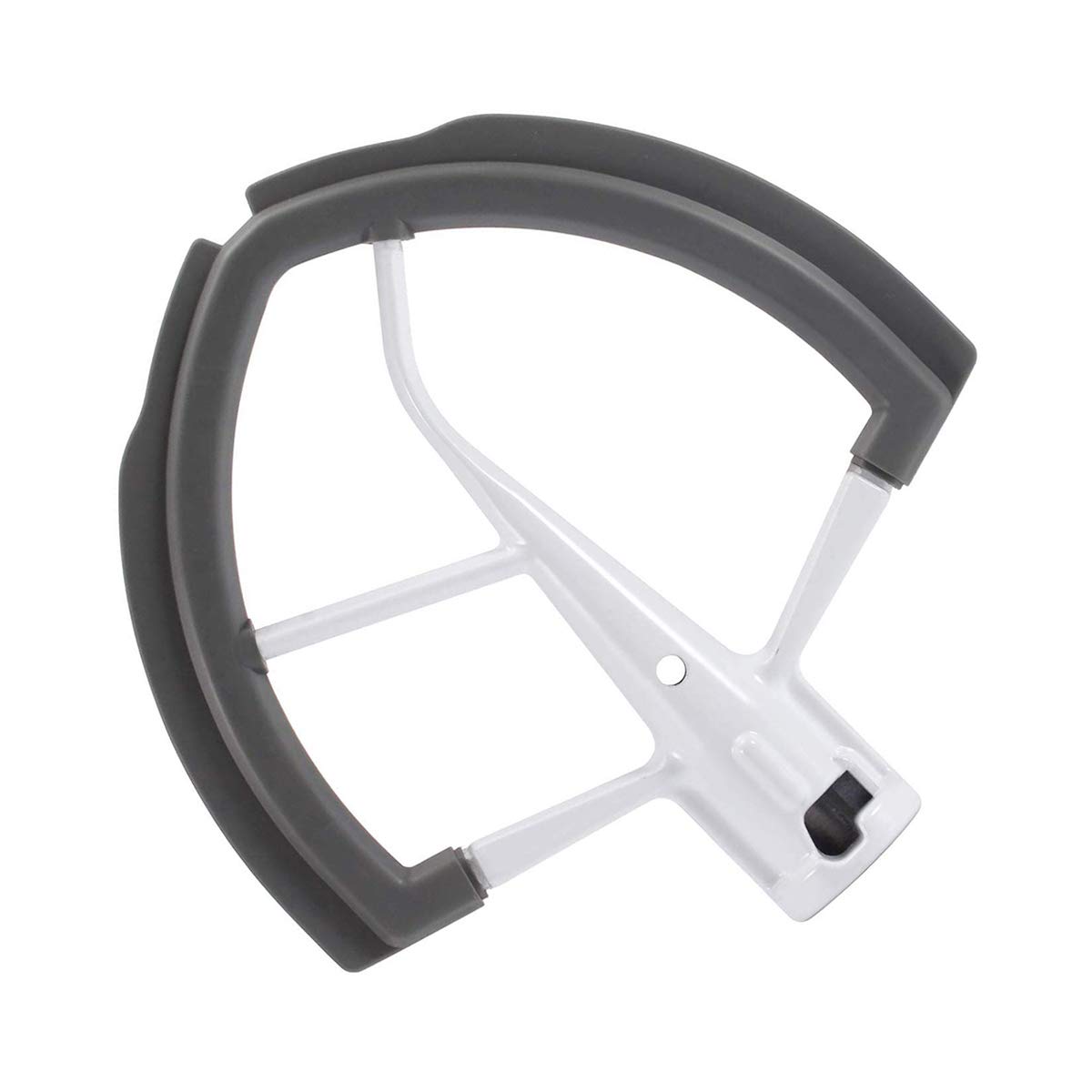 Flex Edge Beater For Kitchen Aid Mixer 6 Quart Bowl-Lift Stand Mixer Bowls, Flat Beater Blade With Flexible Silicone Edges Bowl Scraper