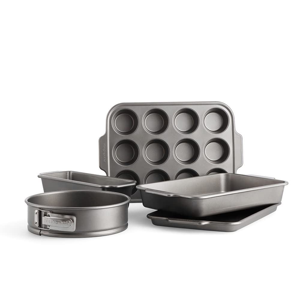 KitchenAid Non-stick Aluminised Steel 5-Piece Bakeware Set