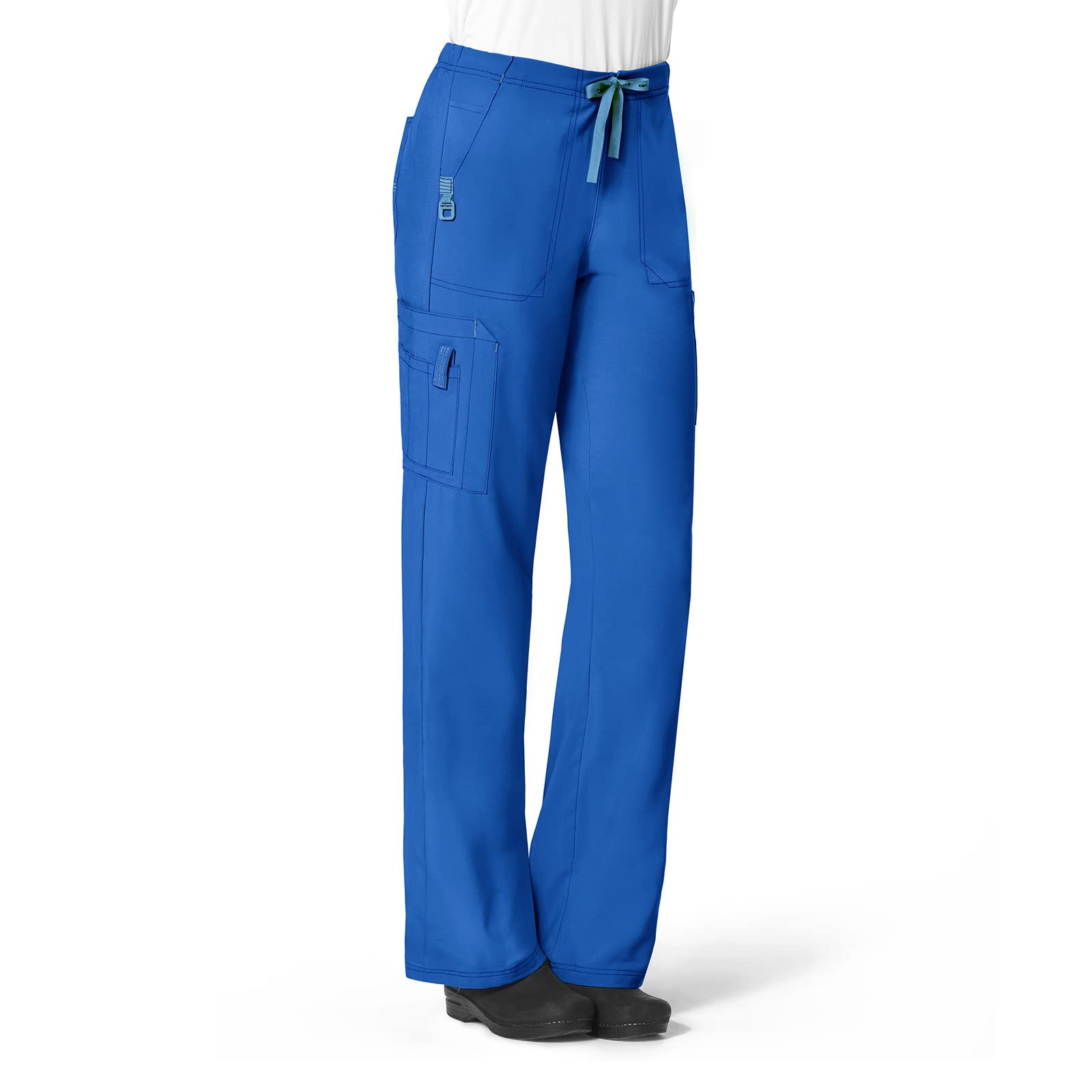 Carhartt Force Women's Cross-Flex Cargo Scrub Pants - L - Navy