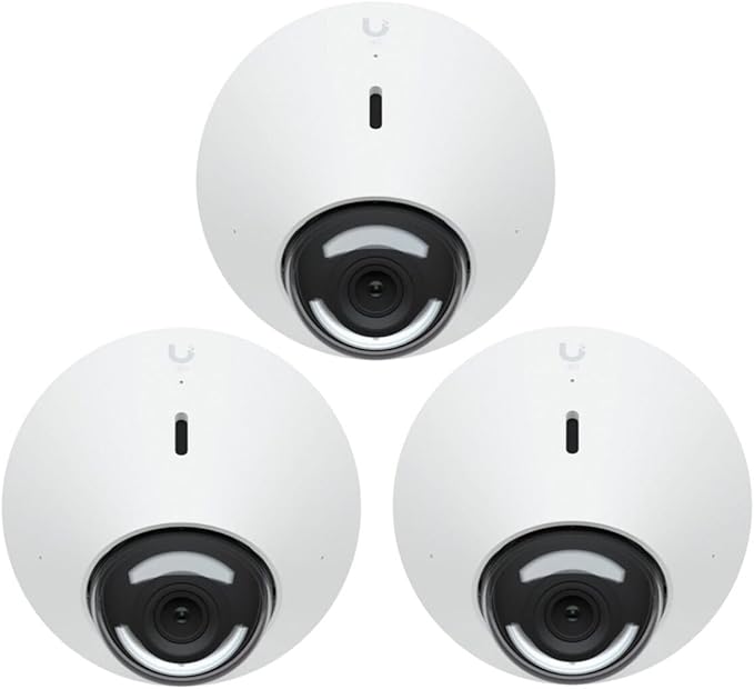 Ubiquiti UniFi Protect Cam Dome Camera G5 3-Pack 2K