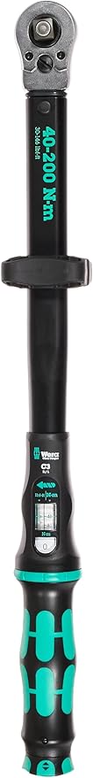 Wera Click-Torque C3 Torque Wrench Push 40-200Nm 075626