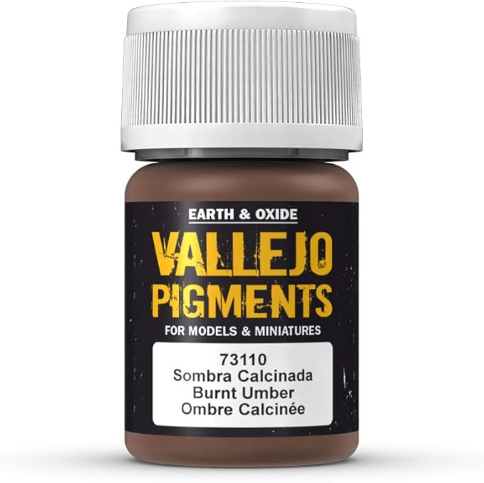 Vallejo Pigments - Burnt Umber 30 ml