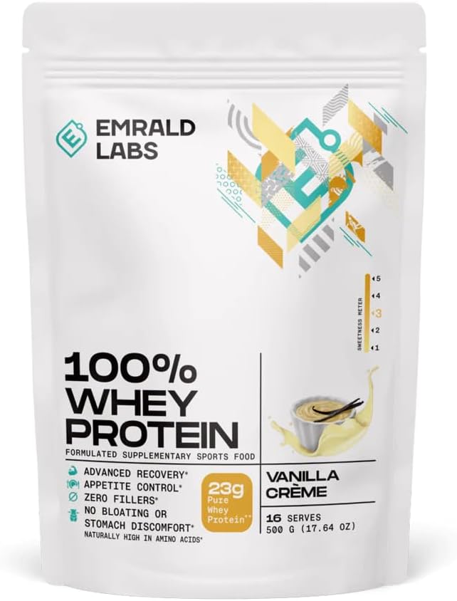 Emrald Labs - 100% Whey Protein, 2.2kg / Golden Ice Cream