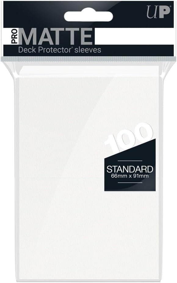 Ultra Pro Standard Deck Protector Sleeves (100ct) White