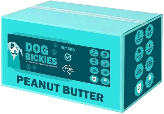 Petrite Dog Bickies Biscuit Peanut Butter 5kg