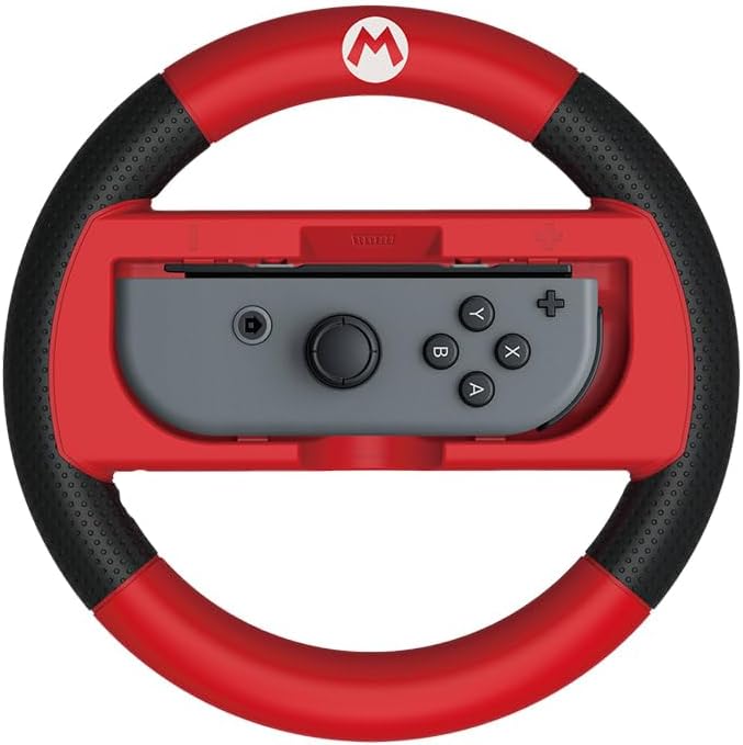 Hori Mario Kart 8 Deluxe Racing Wheel Mario, Nintendo Switch