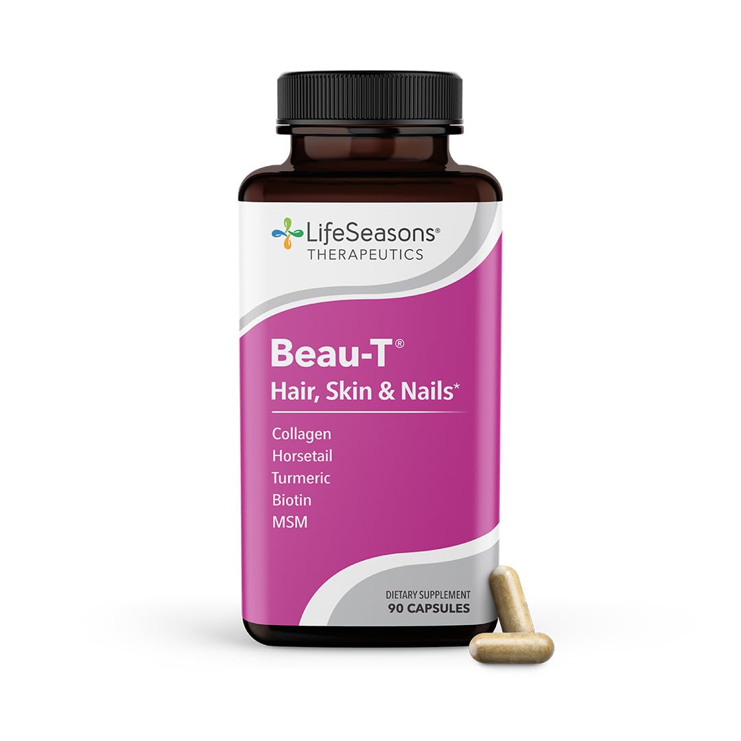 Beau-T, Hair, Skin & Nails, 180 Capsules, LifeSeasons