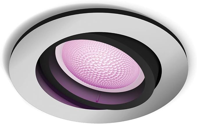 Philips Hue Centura White and Colour Ambiance Smart Ceiling Light [Round - White] with Bluetooth, Compatible with Alexa, Google Assistant and Apple 