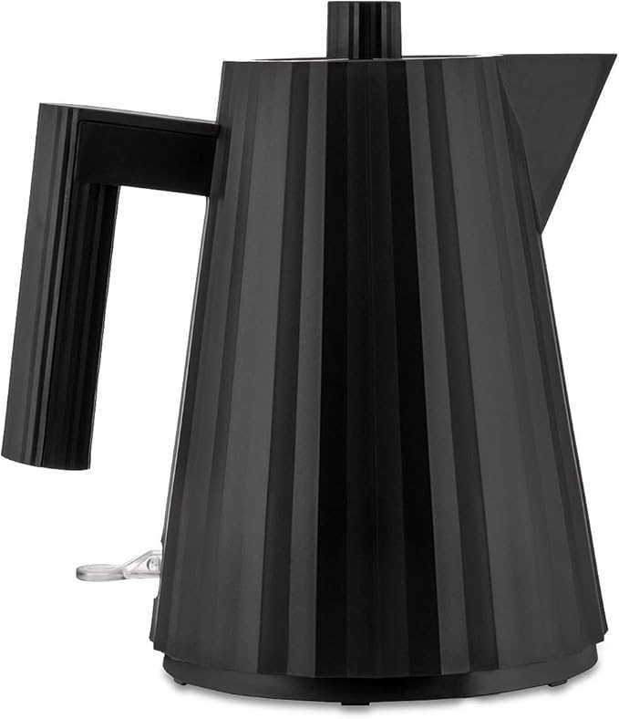 Alessi Plisse 1.7L Electric Kettle - Black