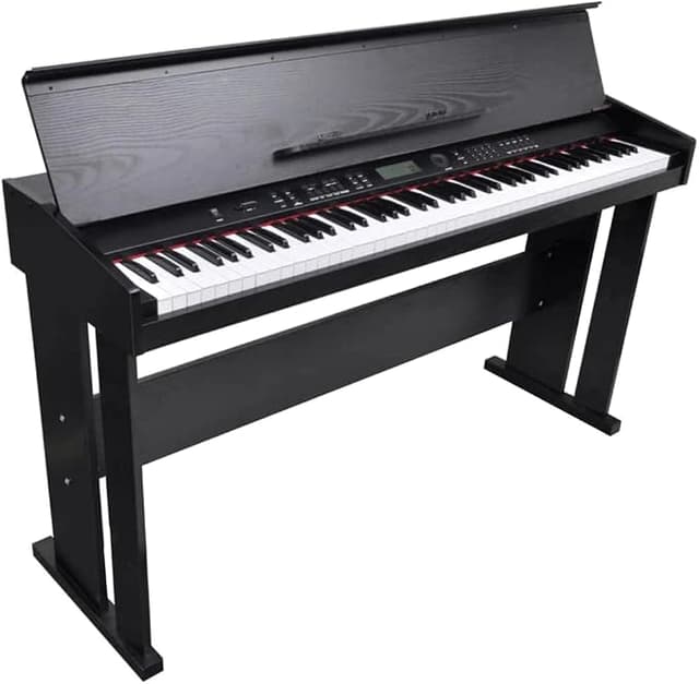 Classic Electronic Piano Digital Piano with 88 Keys & Music Stand