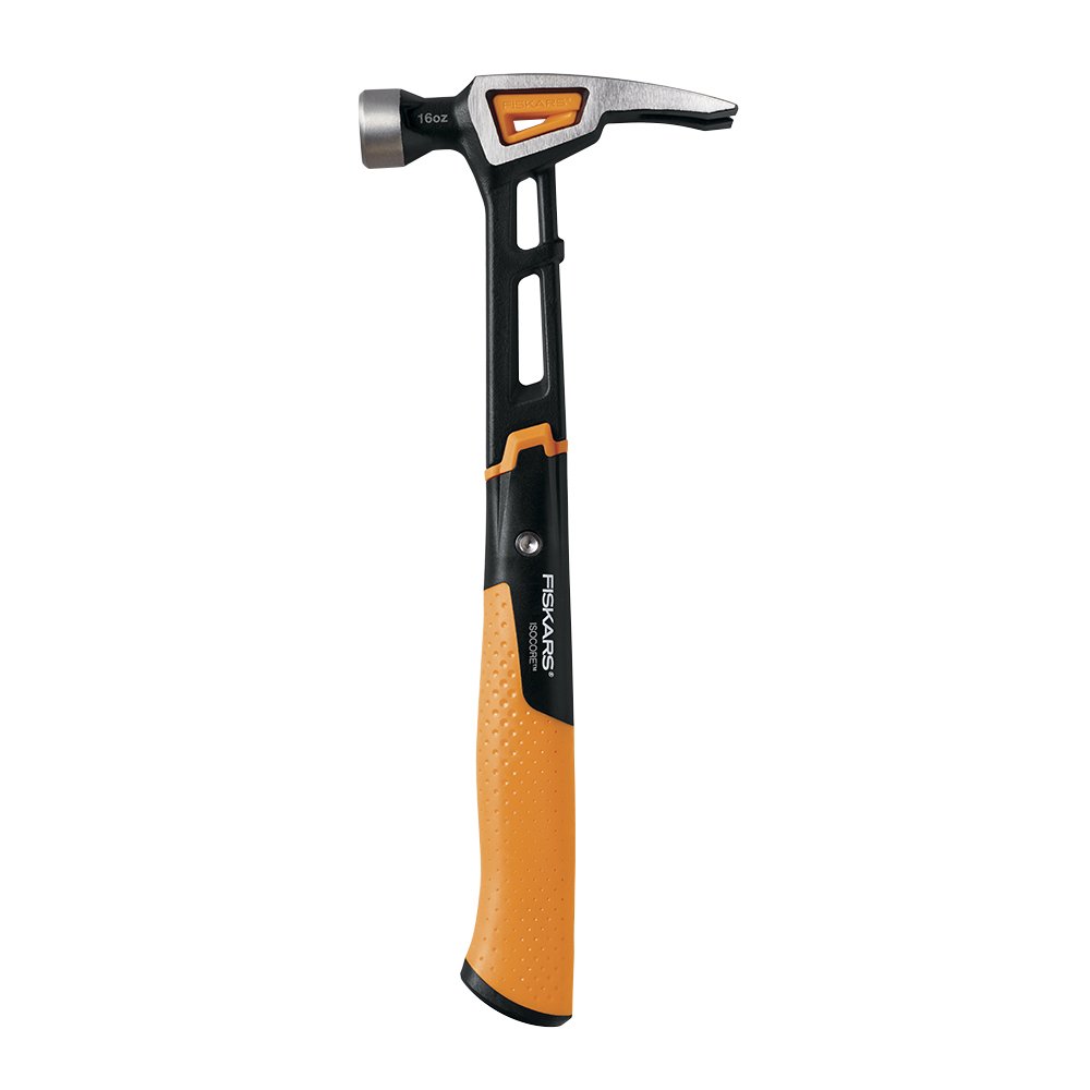 Fiskars iSoCore 16 oz Finishing Hammer 13.5 Inch