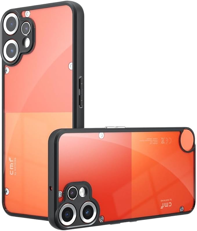 Wigento for Nothing CMF Phone 2 Pro Armor Design TPU/PC Case Transparent