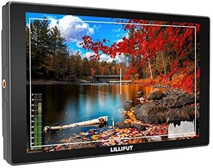 Lilliput 10.1" A11 4K HDMI & 3G-SDI Monitor With L-Series Battery Plate, CD, 10", w/loop Through HD VGA, IPS, NTSC & Pa, 1920x1200, Blue