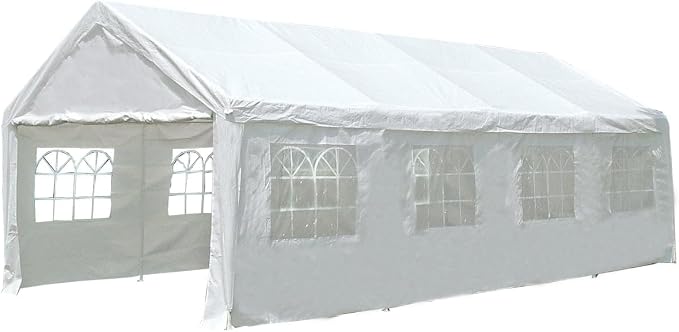 Wallaroo 4x8 Outdoor Event Marquee - White