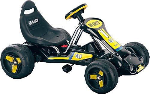 Lenoxx Kids Ride On Pedal Powered Go Kart - Black