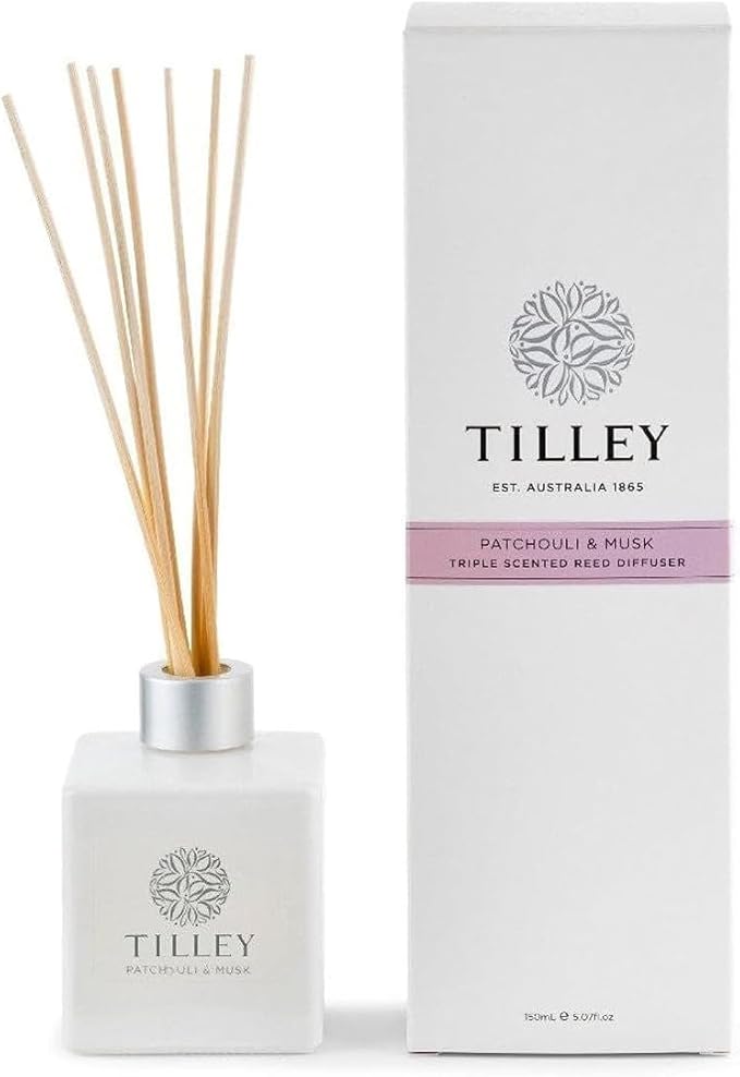 Tilley Reed Diffuser - Patchouli & Musk - 150ml