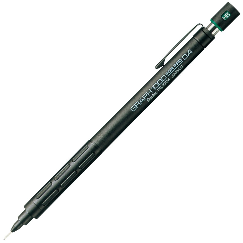 Pentel PG1004 0.4mm Mechanical Pencil Graph 1000 for Pro Jp